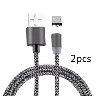 Cable de Carga Magnético Triple Conector USB-C para Android - Image 14