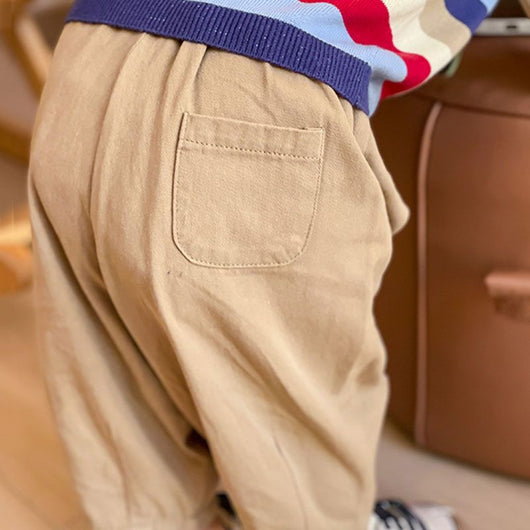 Pantalones Holgados Estilo Japonés para Bebé - Primavera y Otoño - Image 4