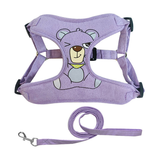 Arnés para Mascotas de Gamuza Talla Mediana-Pequeña - Image 9