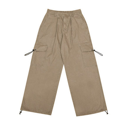 Pantalones de Trabajo Retro Japoneses con Pierna Ancha para Hombre - Primavera y Otoño - Image 20