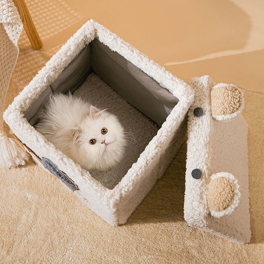 Casa Cama Plegable para Perros Cuatro Estaciones - Desmontable y Lavable - Image 3