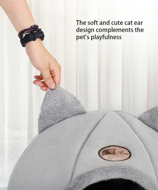 Cama Nido Térmica para Gatos - Sofá Cerrado Grande Impermeable - Image 15