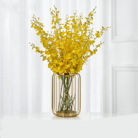 Jarrón Decorativo de Lujo con Flores Secas Simuladas para Sala de Estar - Image 17