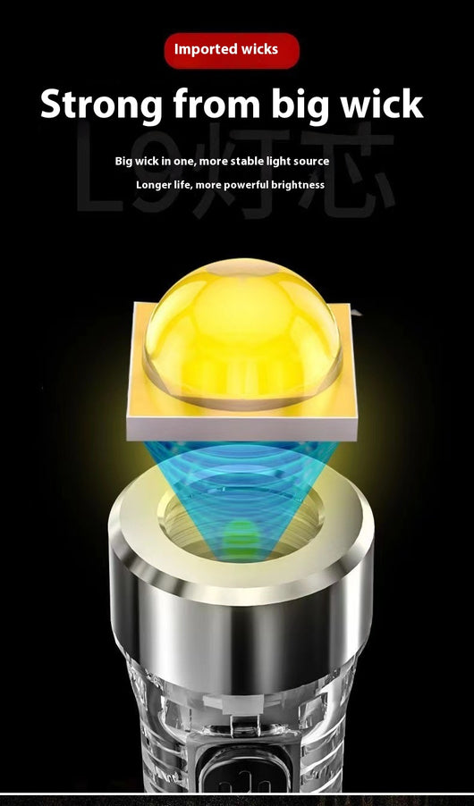 Linterna LED Portátil con Llavero - Luz Potente para Emergencias y Aventuras - Image 21