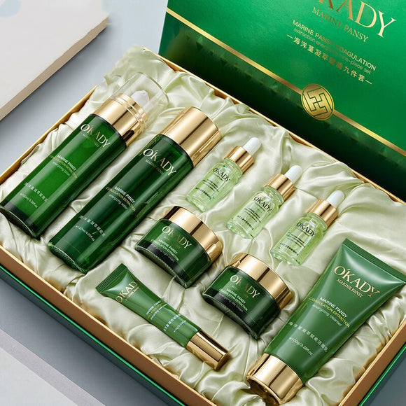 Set Completo de Cuidado Facial con Loción Hidratante y Cosméticos Naturales