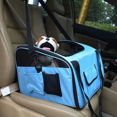 Mochila Portátil para Mascotas con Pañal para Gatos y Perros