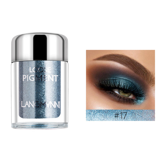 Sombra de Ojos Perlada Diamante con Brillo Polarizado Efecto Sirena - Image 29