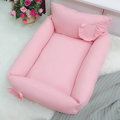Cama Desmontable y Lavable para Perros y Gatos - Uso Todo el Año