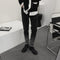 Men's Black-Grey Tiedye Slim Fit Jeans