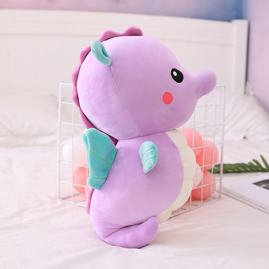 Almohada Peluche Caballo de Mar Ángel Grande - Image 2
