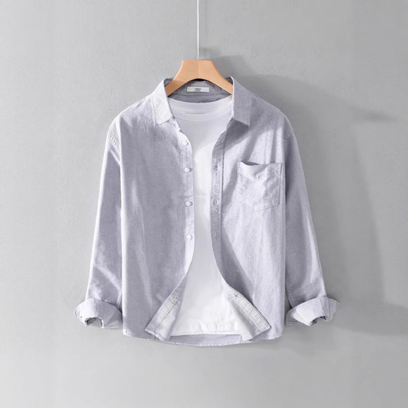 Camisa Infantil Manga Larga Blanca - Abrigo Versátil Primavera y Otoño
