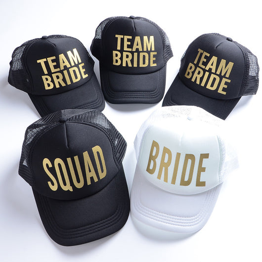 Gorra de Béisbol BRIDE TEAM SQUAD con Estampado de Letras - Image 3