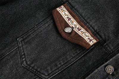Chaqueta Denim Punk Oversized con Desgastes - Image 15