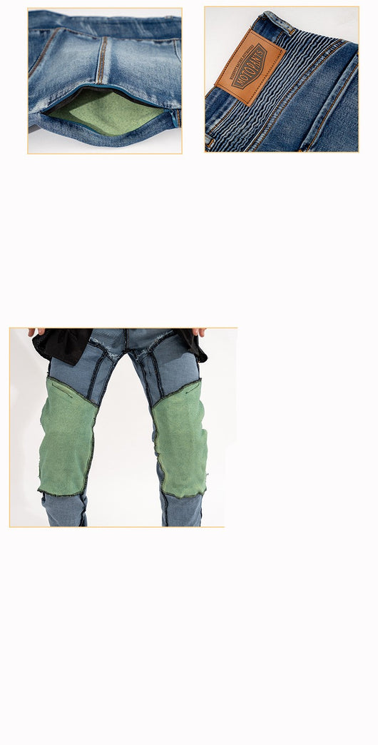 Pantalones Vaqueros para Motocicleta con Elasticidad Alta para Hombre y Mujer - Image 6