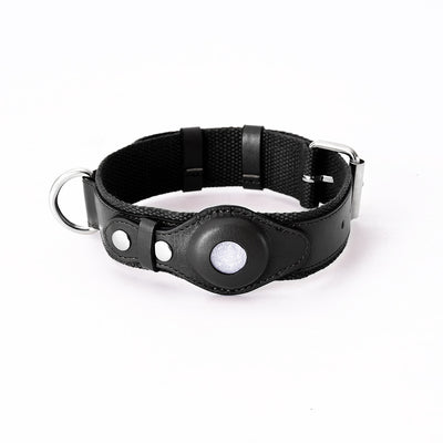 Collar de Cuero Protector con Localizador AirTag para Mascotas - Image 9