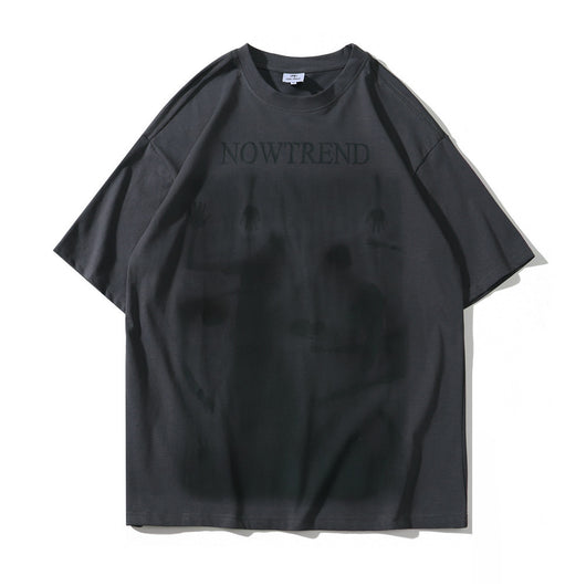 Playera Estampada Devil Ghost de Manga Corta para Hombre - Image 5