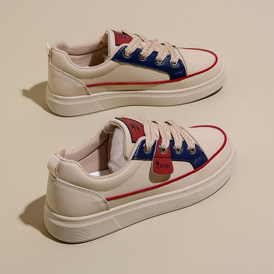 Tenis Blancos Plataforma Estilo Coreano - Comodidad Premium para Mujer - Image 6
