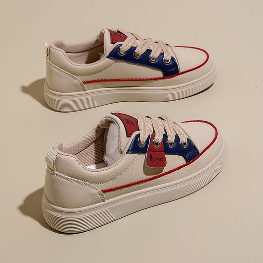 Tenis Blancos Plataforma Estilo Coreano - Comodidad Premium para Mujer - Image 6