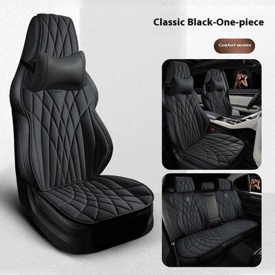 Funda de Asientos de Cuero Premium para Auto - Juego Completo 5 Plazas - Image 20