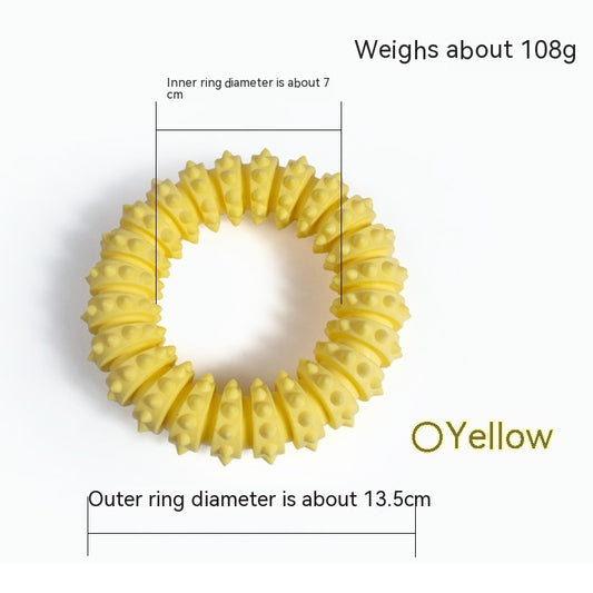 Anillo de Espuma Anti-Mordida para Masticar - Juguete Molar para Perros - Image 2