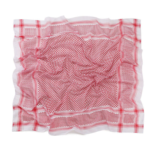 Pañuelo Cuadrado Grande Jacquard Patrón Onda para Hombre
