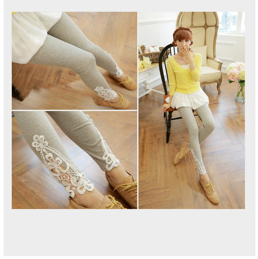 Leggins Reductores con Encaje Lateral Triangular - Image 7