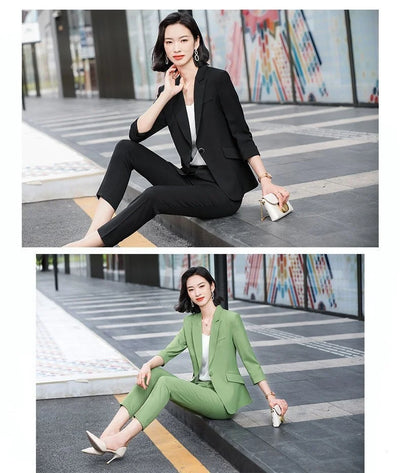 Blazer Casual para Mujer con Mangas Tres Cuartos - Image 19