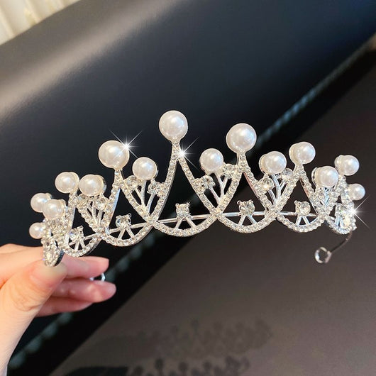 Corona Tiara para Niñas con Clip de Pelo - Accesorio de Princesa - Image 8