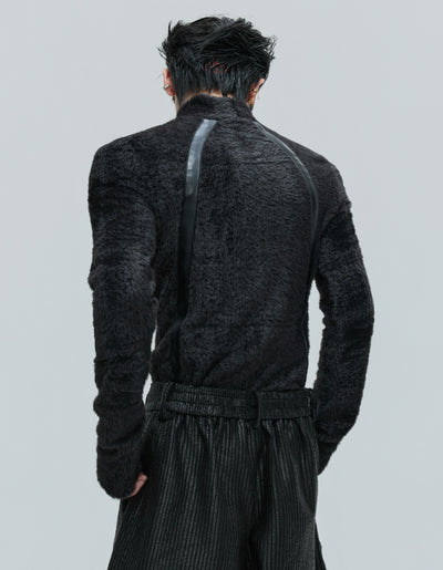 Abrigo Térmico Slim Fit Cuello Alto con Forro Peluche Cálido - Image 14