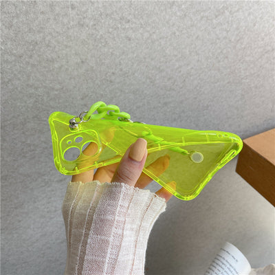 Funda Protectora con Pulsera de Corazones Fluorescentes - Image 12