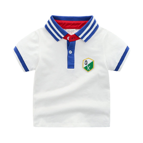 Polo Infantil de Manga Corta con Solapa Clásica - Image 7