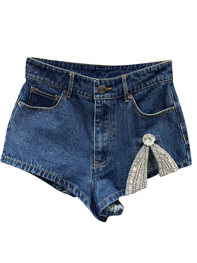 Shorts con Parches de Corazones en Contraste - Image 11