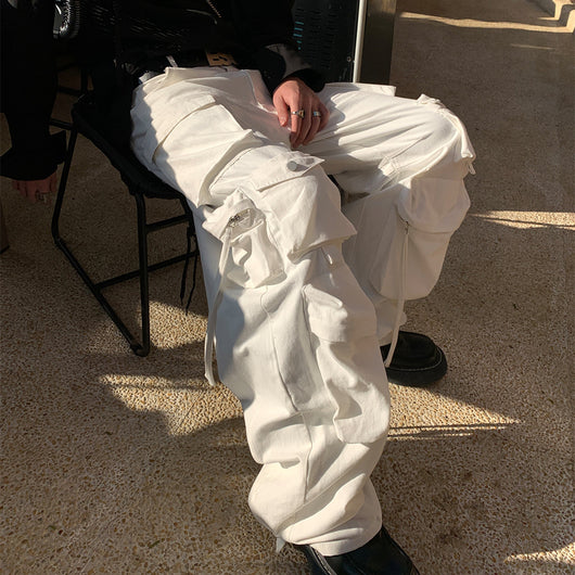 Pantalones Cargo Casuales Multibolsillos para Hombre - Image 10