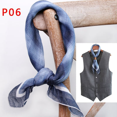 Bufanda de Seda Fina para Hombre - Accesorio Versátil Youth - Image 49