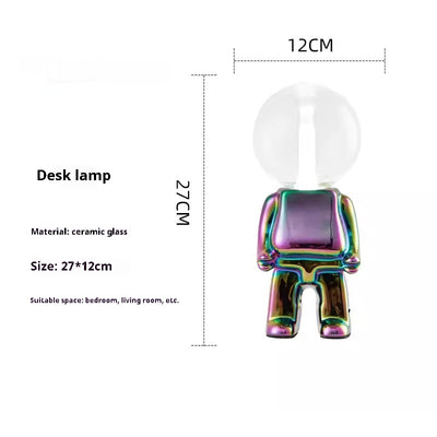 Lámpara de Escritorio Astronauta Portátil con Diseño Creativo - Image 6