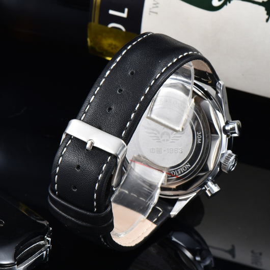 Reloj de Cuarzo Multifuncional con Cristal y 5 Pines Atmosférico - Image 10