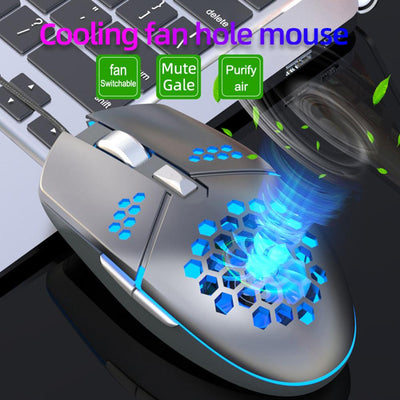 Ratón Gaming Mecánico con Ventilación de Refrigeración - Image 14