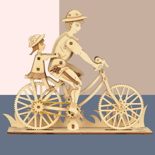 Bicicleta de Madera para Armar - Proyecto DIY Educativo