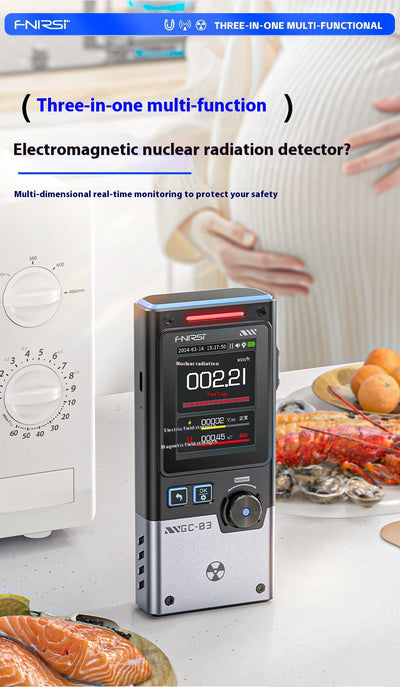 Detector de Radiación Nuclear con Alarma Geiger - Dosímetro Profesional - Image 16