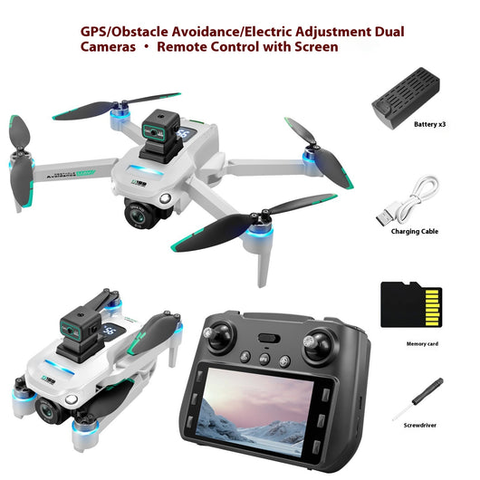 Dron GPS con Pantalla HD, Vuelo Automático y Retorno Inteligente S159 - Image 10