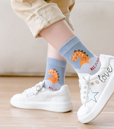 Calcetines de Algodón para Niño con Dinosaurios - Otoño/Invierno - Image 17