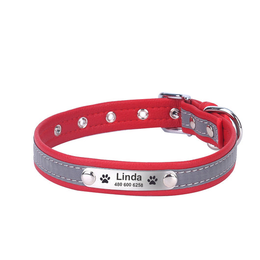 Collar Reflectante de Microfibra para Perros y Gatos Pequeños y Medianos - Image 3