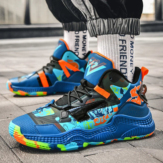 Zapatillas de Baloncesto Altas para Hombre - Estilo Deportivo Casual - Image 20