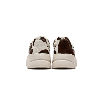 Tenis Deportivos Elevadores con Suela Gruesa Estilo Vaca - Image 2