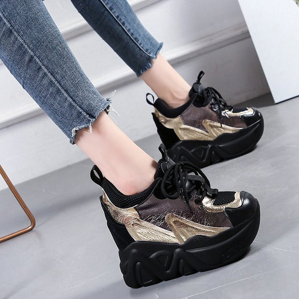 Zapatos Casuales de Plataforma para Mujer - Primavera