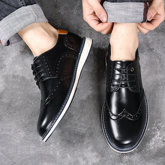 Zapatos de Cuero para Hombre Estilo Ejecutivo Británico - Image 9