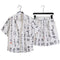 Conjunto de Camisa Estampada Fengyun South para Hombre