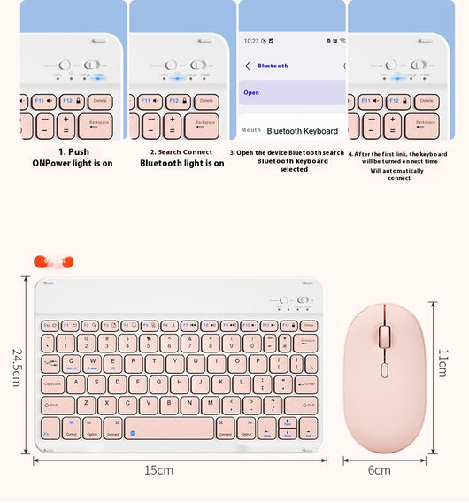 Teclado Bluetooth para Tablet - Productividad y Diversión en Casa - Image 32