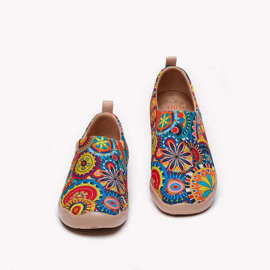 Zapatillas Casuales Cómodas con Diseño Pintado - Mocasines Slip-On Ligeros de Lona - Image 18