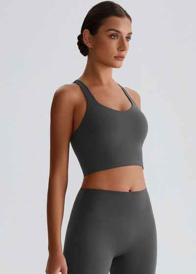 Sujetador Deportivo Cross Back para Yoga y Running - Image 40